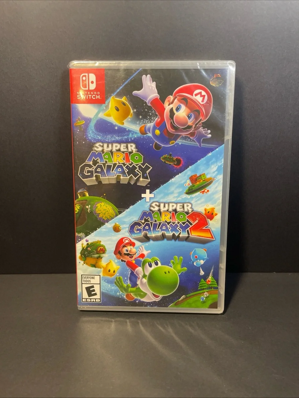 Nintendo Super Mario Galaxy & Super Mario Galaxy 2 (Black Case) sealed